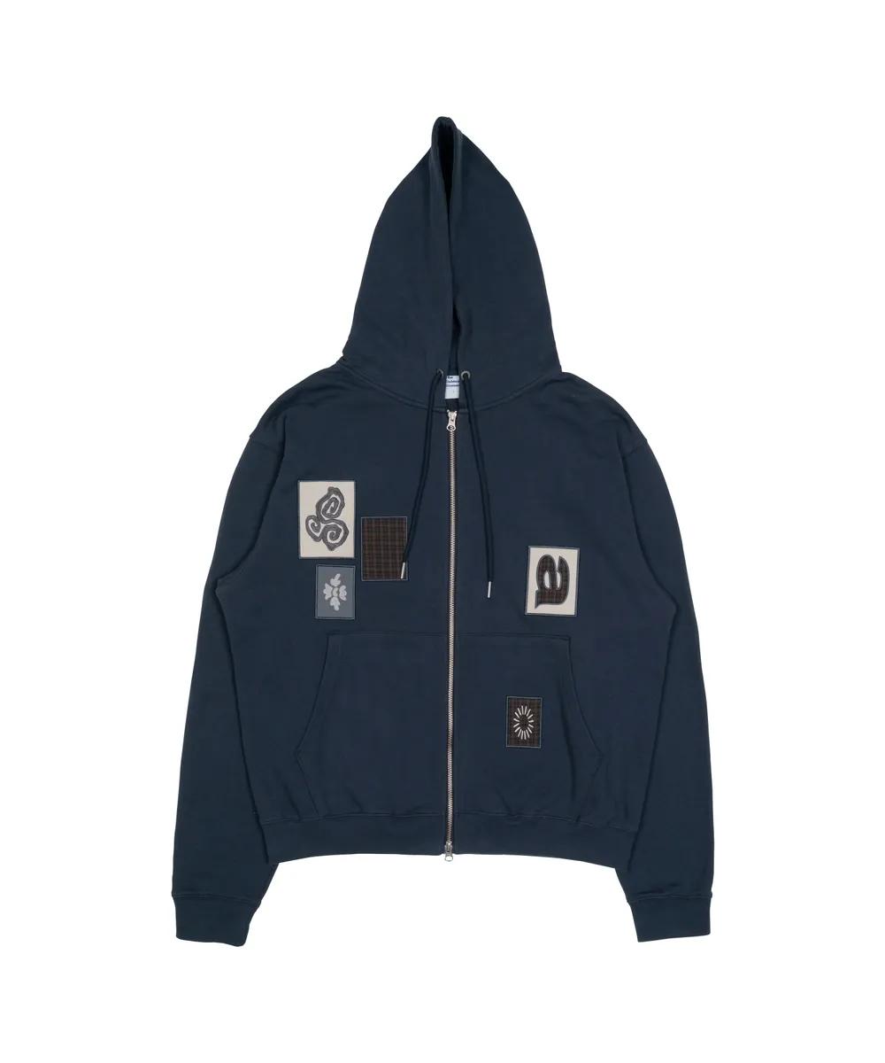 The Coldest Moment TCM Frame Hooded Zip Up - 2 colors