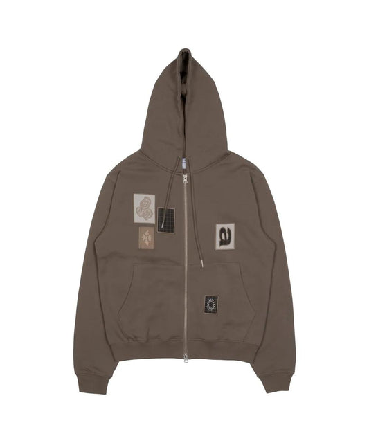 The Coldest Moment TCM Frame Hooded Zip Up - 2 colors