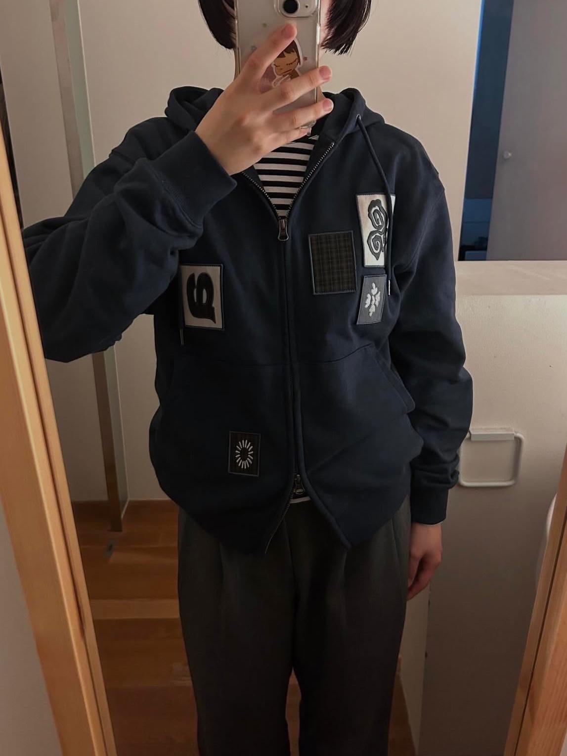 The Coldest Moment TCM Frame Hooded Zip Up - 2 colors