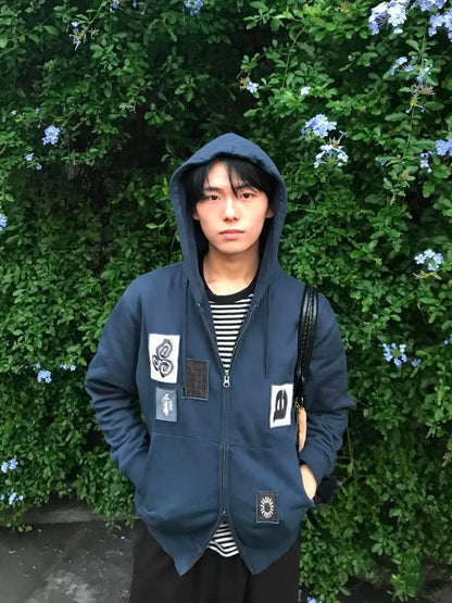 The Coldest Moment TCM Frame Hooded Zip Up - 2 colors