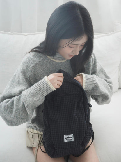 Heisan Compact Pocket Bag V1 Gingham Check - 3 colors