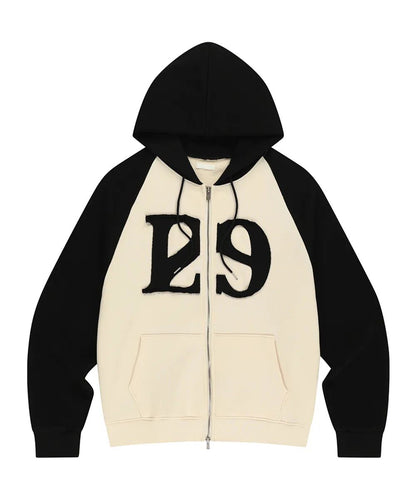 ILLIGO 129 Logo Patch Hood Zip Up - 11 colors