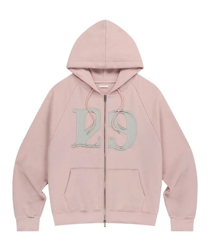 ILLIGO 129 Logo Patch Hood Zip Up - 11 colors