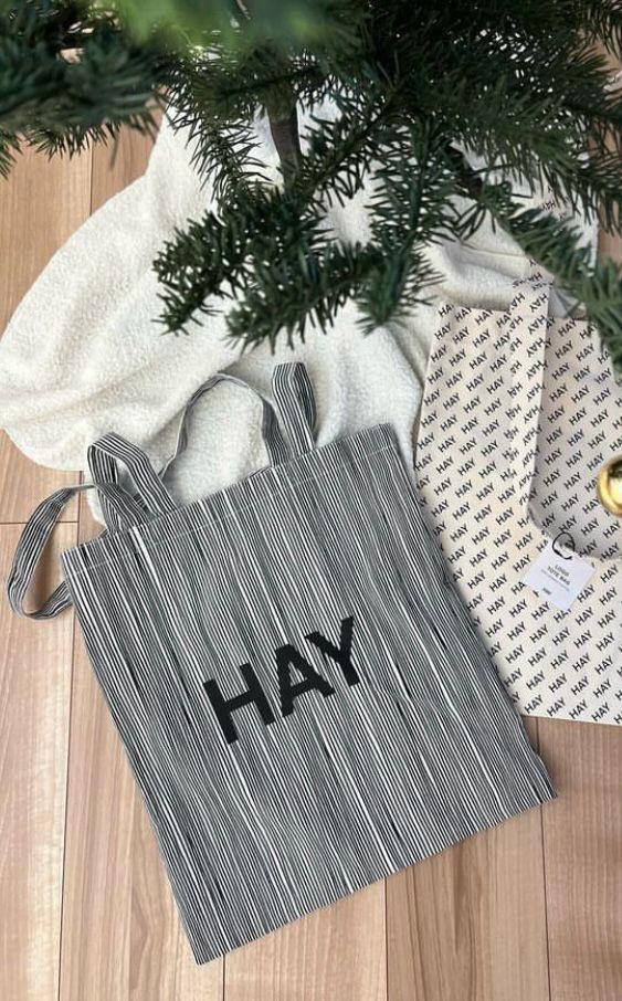 HAY Cotton Bag - stripe