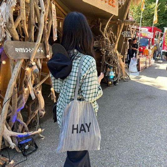 HAY Cotton Bag - stripe