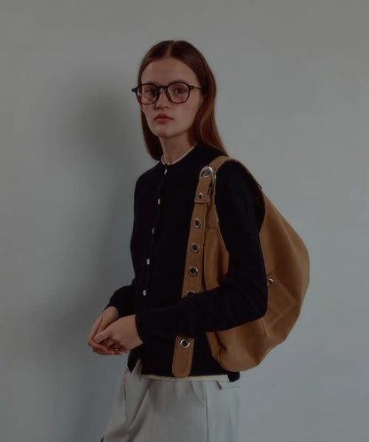 Leterie Buckle Reversible Shoulder Bag - 7 colors