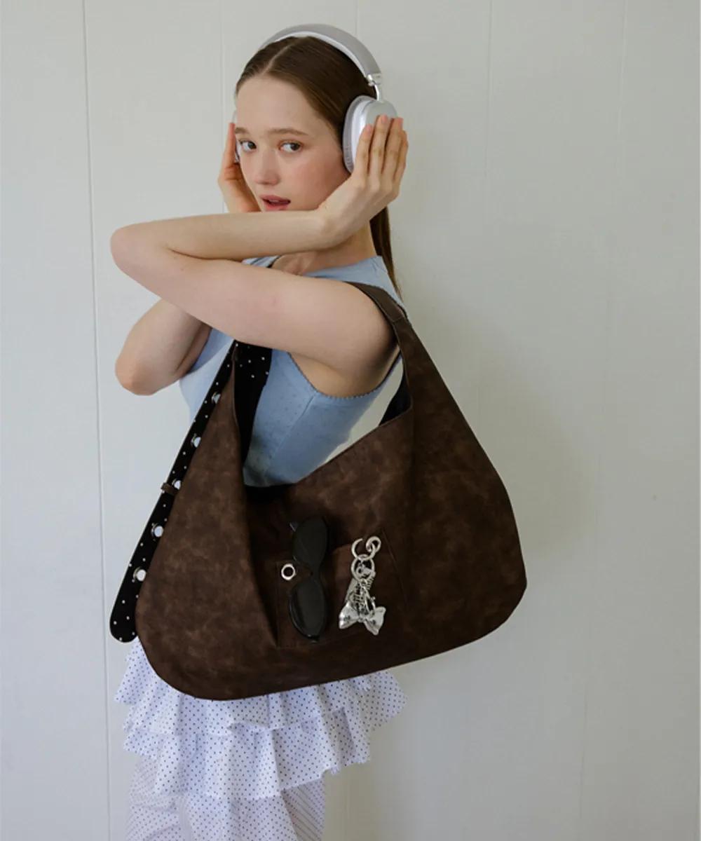 Leterie Buckle Reversible Shoulder Bag - 7 colors