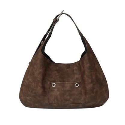 Leterie Buckle Reversible Shoulder Bag - 7 colors