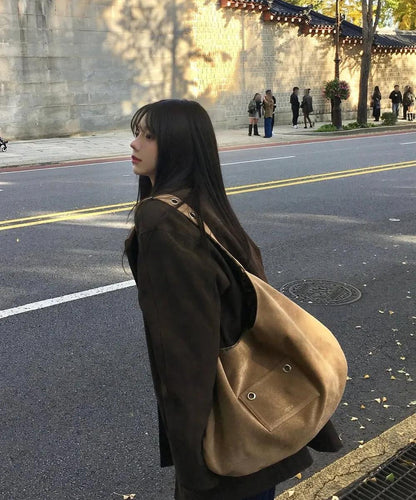 Leterie Buckle Reversible Shoulder Bag - 7 colors