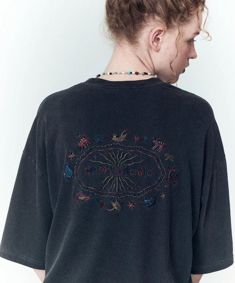 CPGN Cat Stitch Pigment Tee - 4 colors