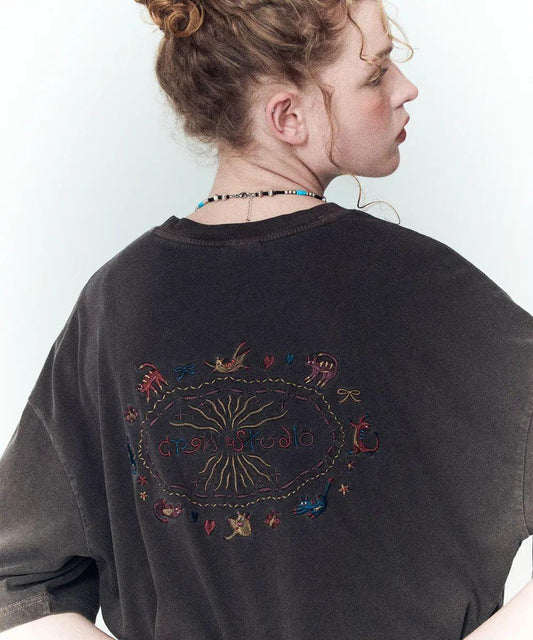 CPGN Cat Stitch Pigment Tee - 3 colors