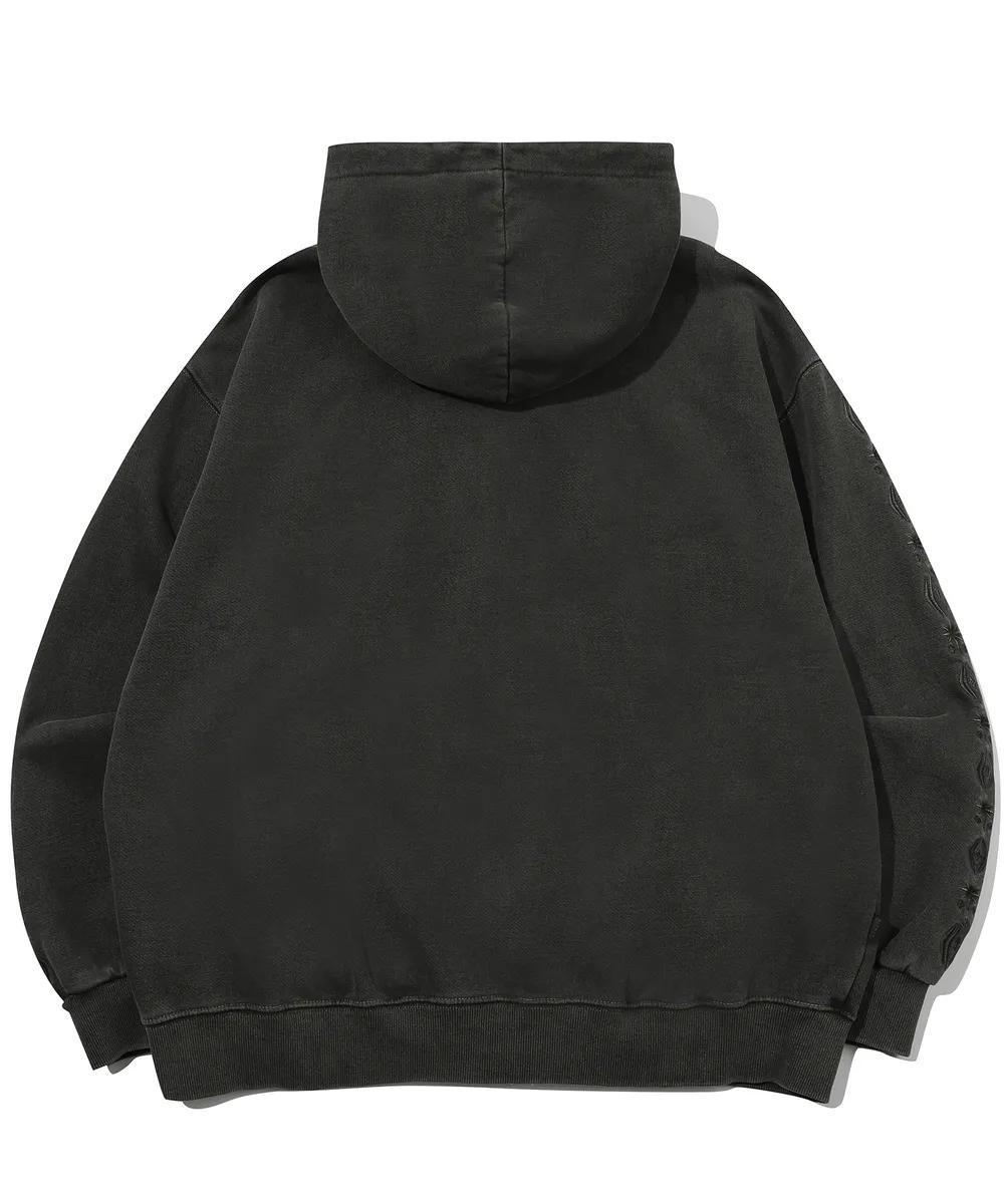 CPGN 2Way Sleeve Star Pigment Hood Zip-Up