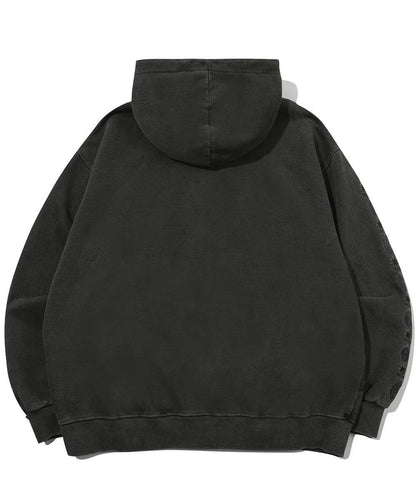 CPGN 2Way Sleeve Star Pigment Hood Zip-Up