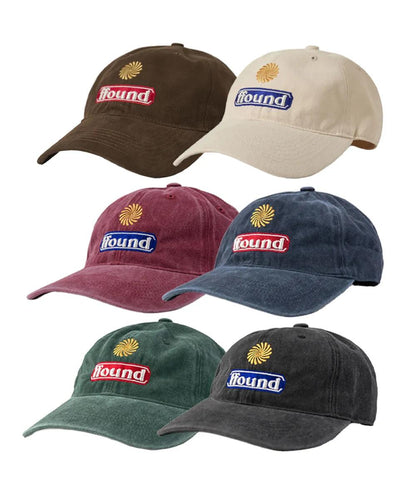 Human & Cat. ffound3 Stone Washed Ball Cap - 7 colors