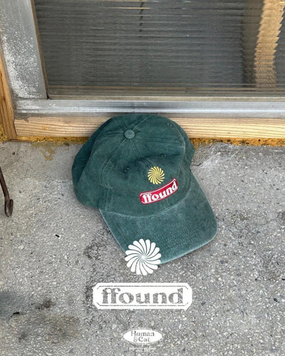 Human & Cat. ffound3 Stone Washed Ball Cap - 7 colors