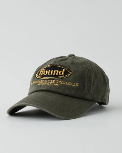 Human & Cat. ffound Washed Vintage Ball Cap - 7 colors