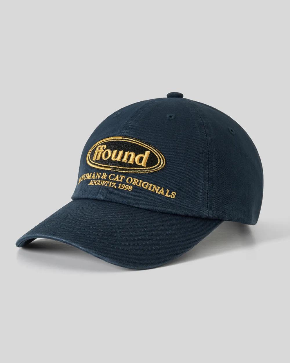Human & Cat. ffound Washed Vintage Ball Cap - 7 colors