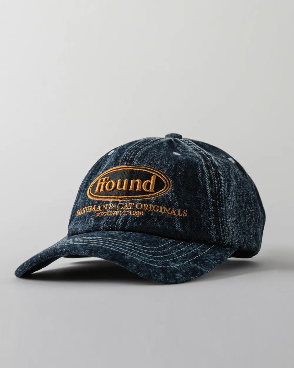 Human & Cat. ffound Washed Vintage Ball Cap - 7 colors