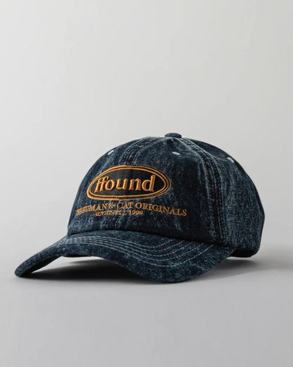 Human & Cat. ffound Washed Vintage Ball Cap - 7 colors