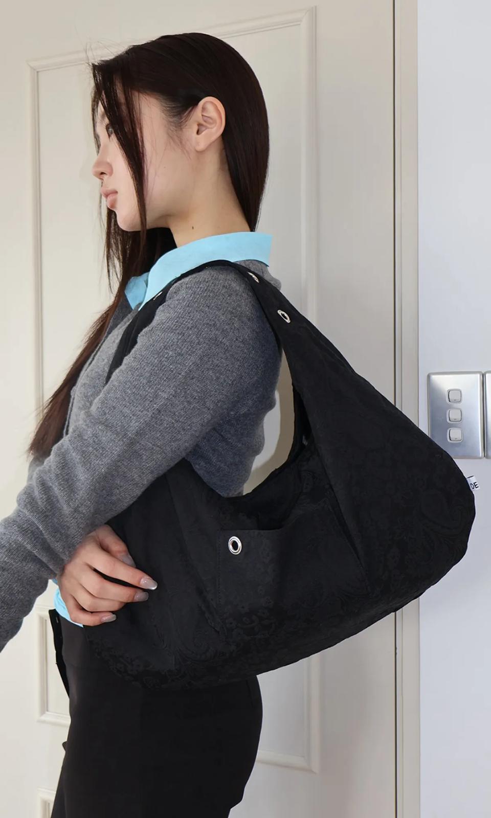 DEPC Eyelet Jacquard Bag