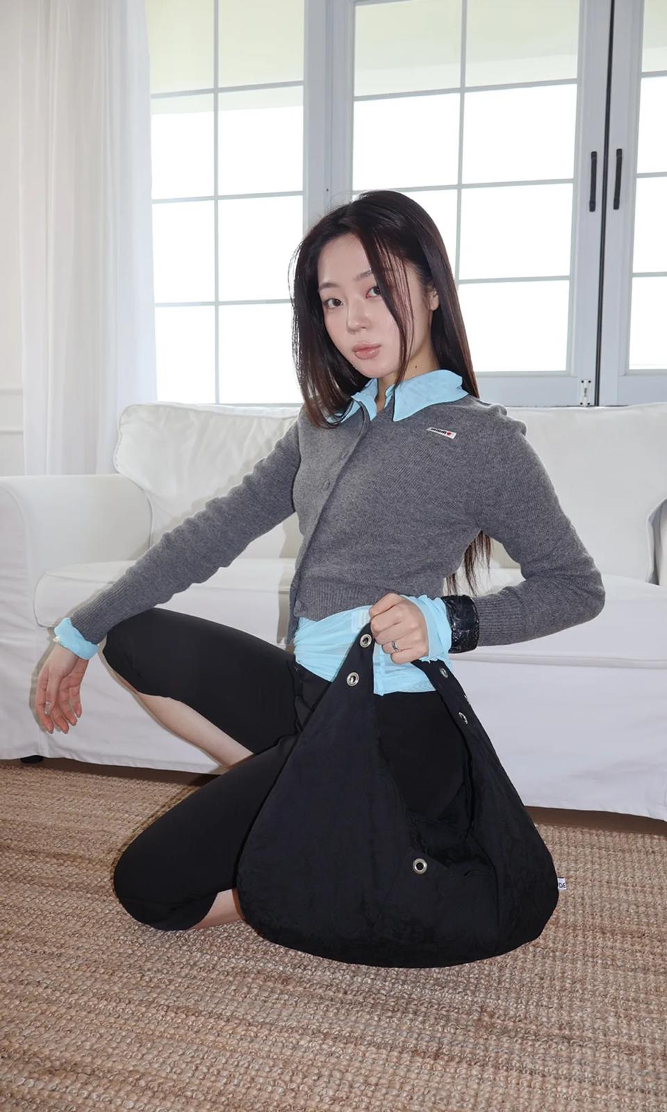 DEPC Eyelet Jacquard Bag