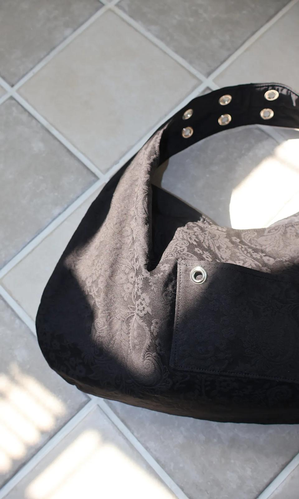 DEPC Eyelet Jacquard Bag