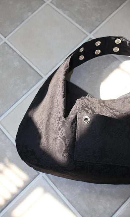 DEPC Eyelet Jacquard Bag