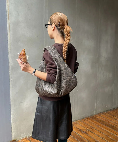DEPC Eyelet Leather Bag - 3 colors