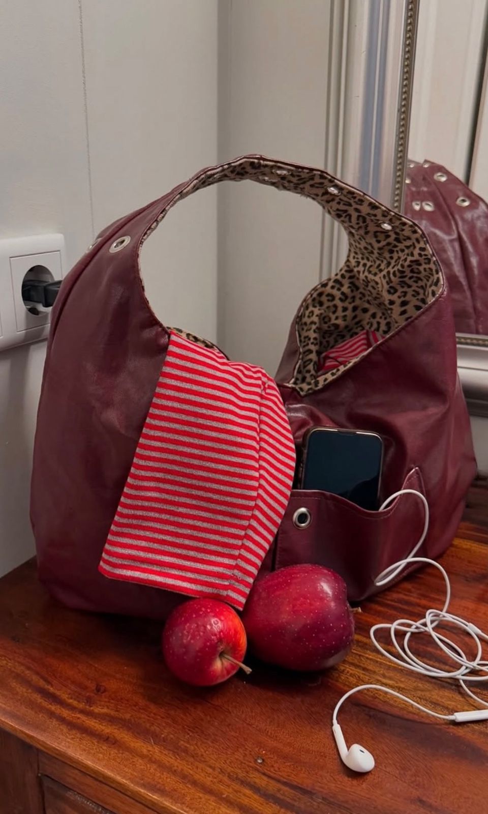 DEPC Eyelet Leather Bag - 3 colors