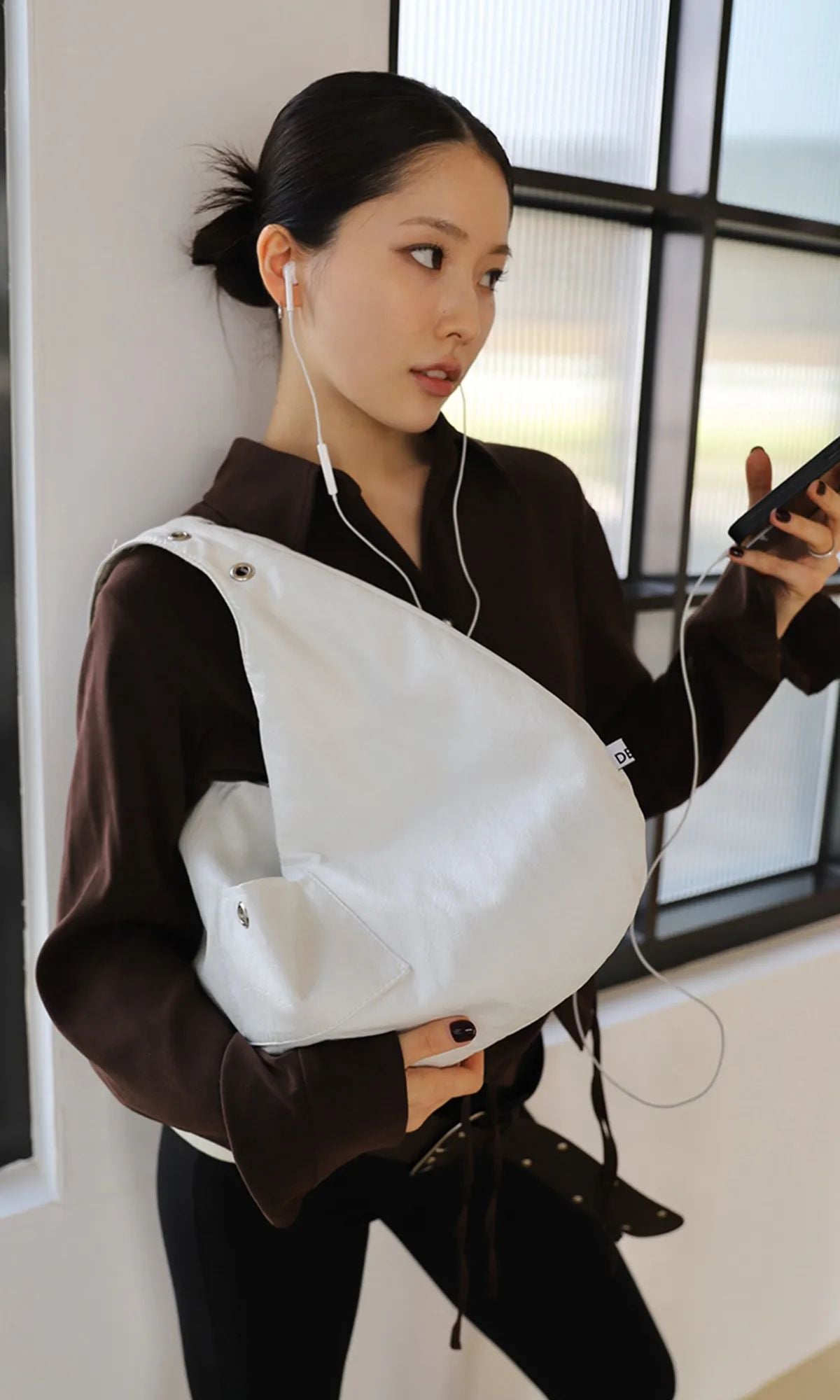 DEPC Eyelet Leather Bag - 3 colors