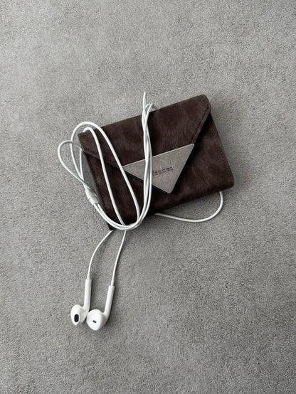 fennec Matt Triangle Wallet - 8 colors
