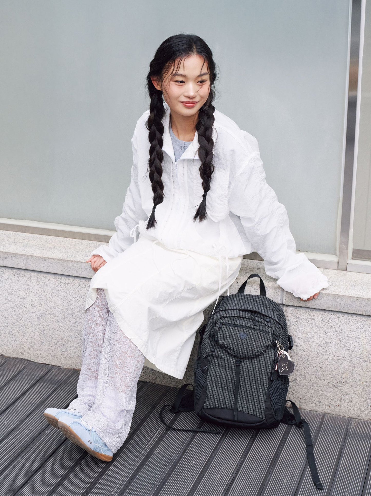 fennec Day Pocket Backpack - black