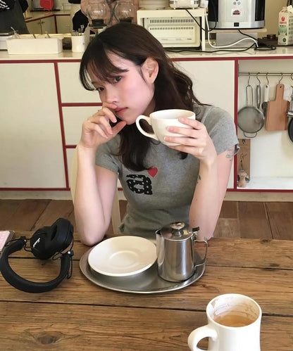 aeae Dot Small Letter Tee - 8 colors