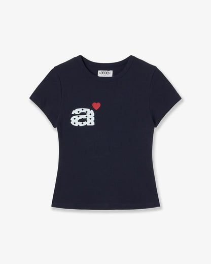 aeae Dot Small Letter Tee - 8 colors
