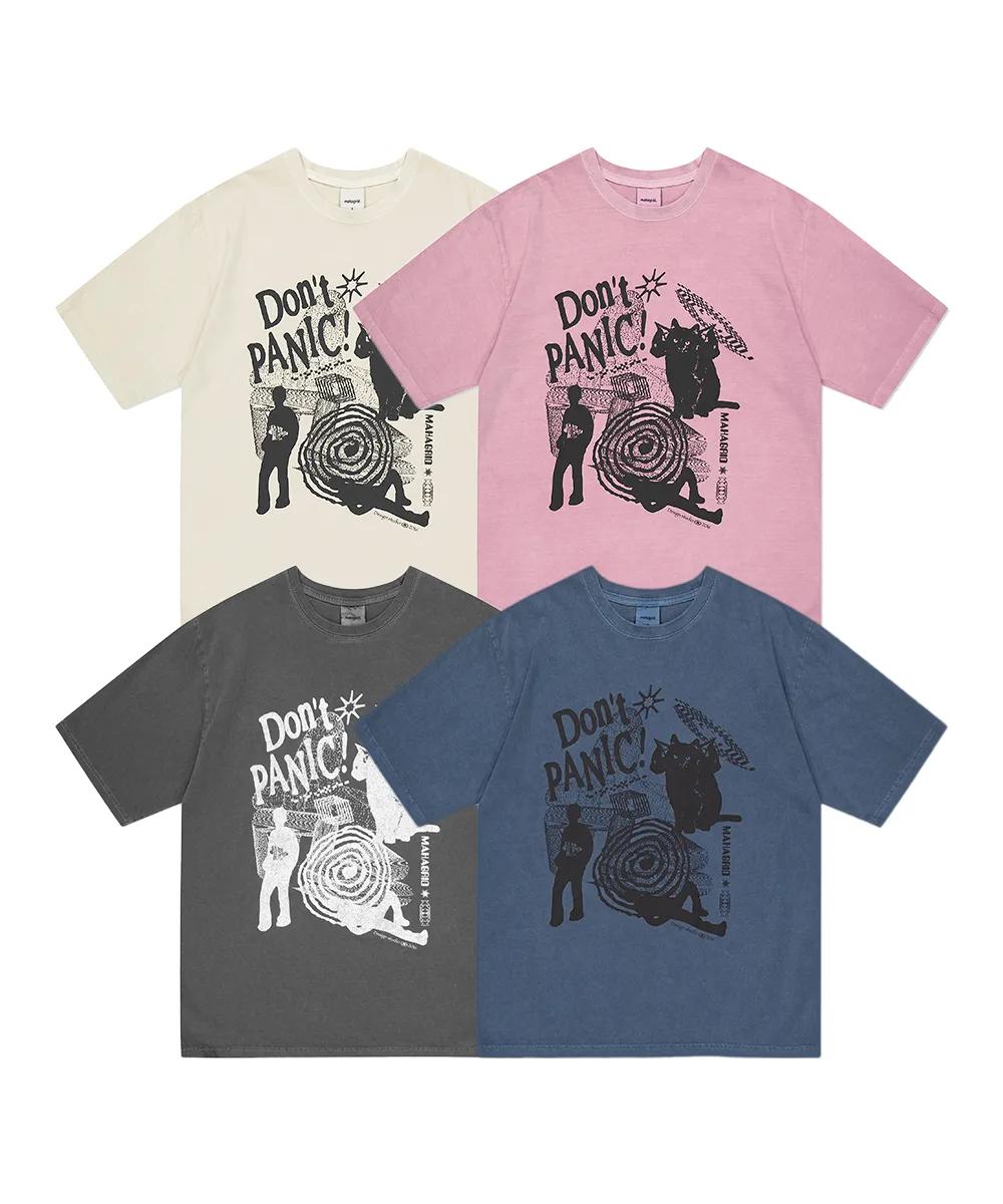Mahagrid Don't Panic Pigment Tee - 4 colors