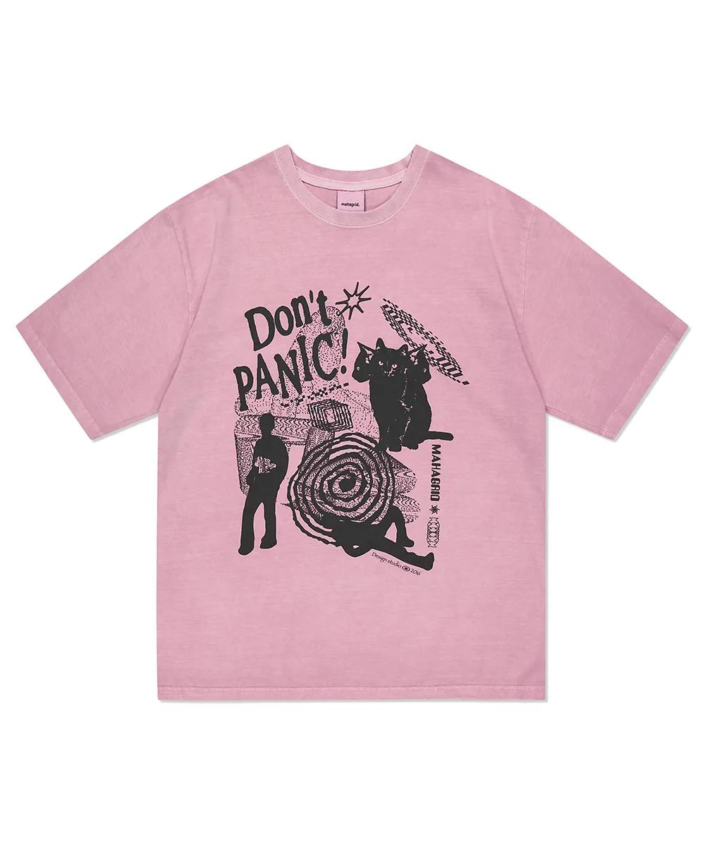 Mahagrid Don't Panic Pigment Tee - 4 colors