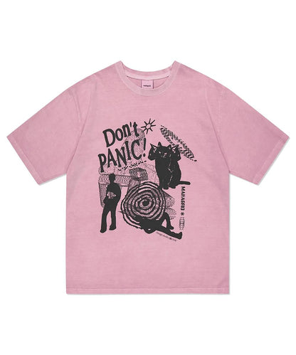 Mahagrid Don't Panic Pigment Tee - 4 colors