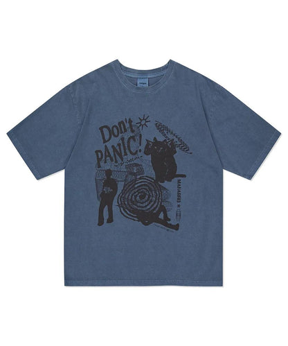 Mahagrid Don't Panic Pigment Tee - 4 colors