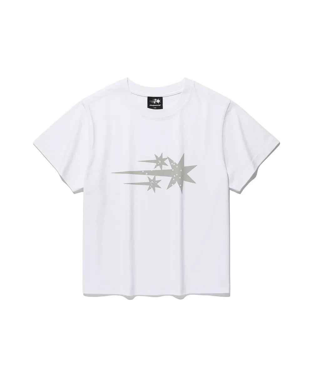 niceghostclub Stardust 3Star Crop Tee - 2 colors