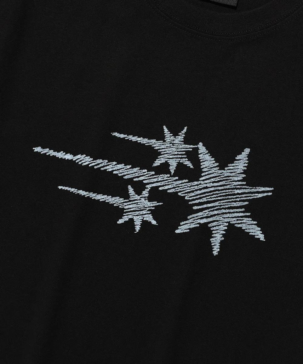 niceghostclub Sketch 3Star Basic Tee - 2 colors