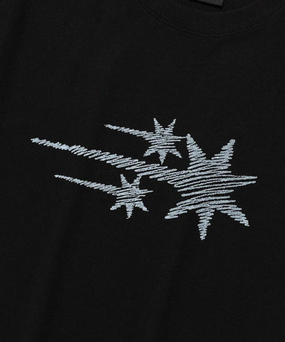 niceghostclub Sketch 3Star Basic Tee - 2 colors