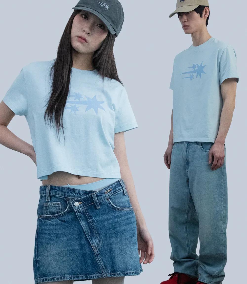 niceghostclub 3Star Basic Tee - 2 colors