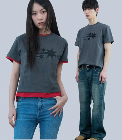 niceghostclub 3Star Basic Tee - 2 colors