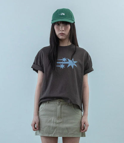 niceghostclub 3Star Big Crop Tee - 3 colors