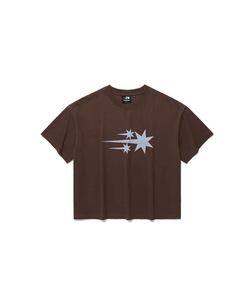 niceghostclub 3Star Big Crop Tee - 3 colors