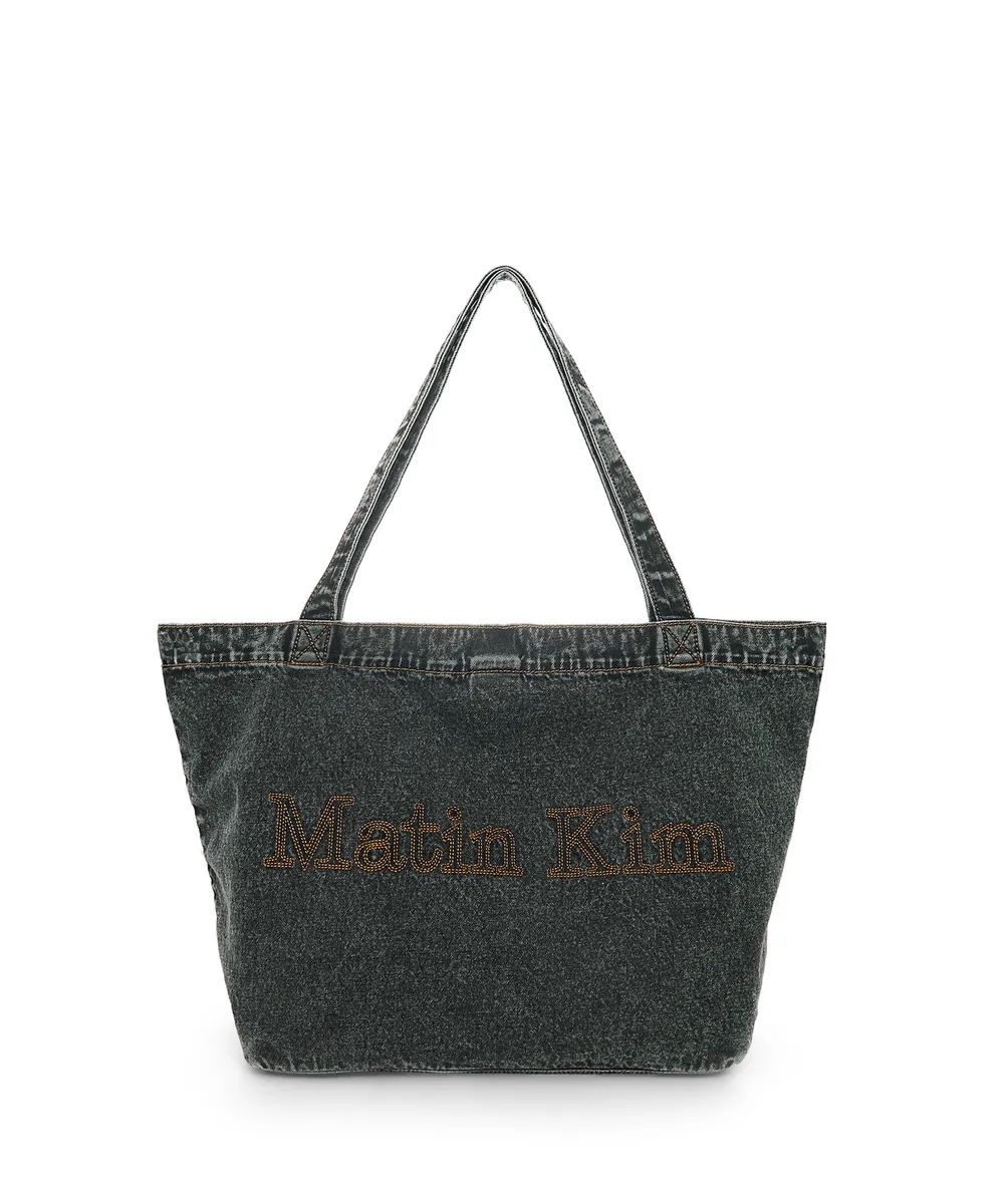 Matin Kim Stitch Denim Shoulder Bag - 3 colors
