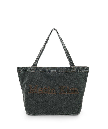 Matin Kim Stitch Denim Shoulder Bag - 3 colors