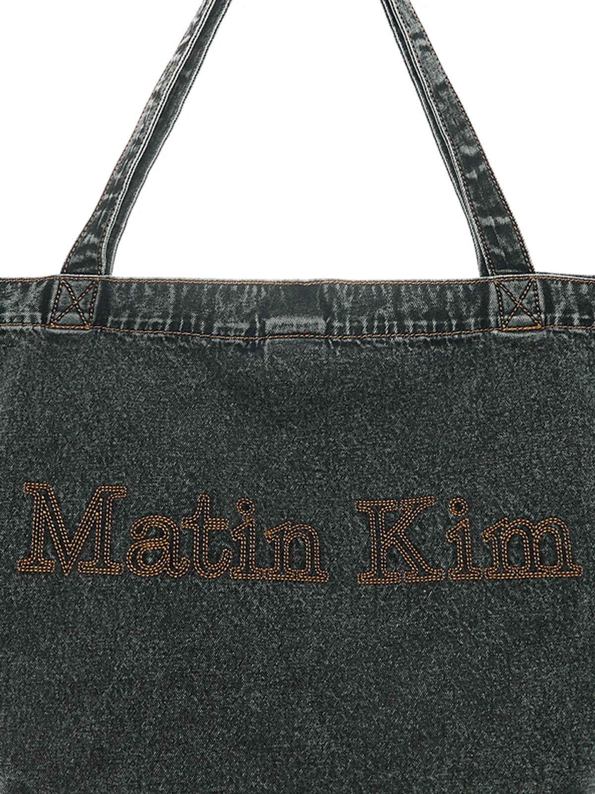 Matin Kim Stitch Denim Shoulder Bag - 3 colors