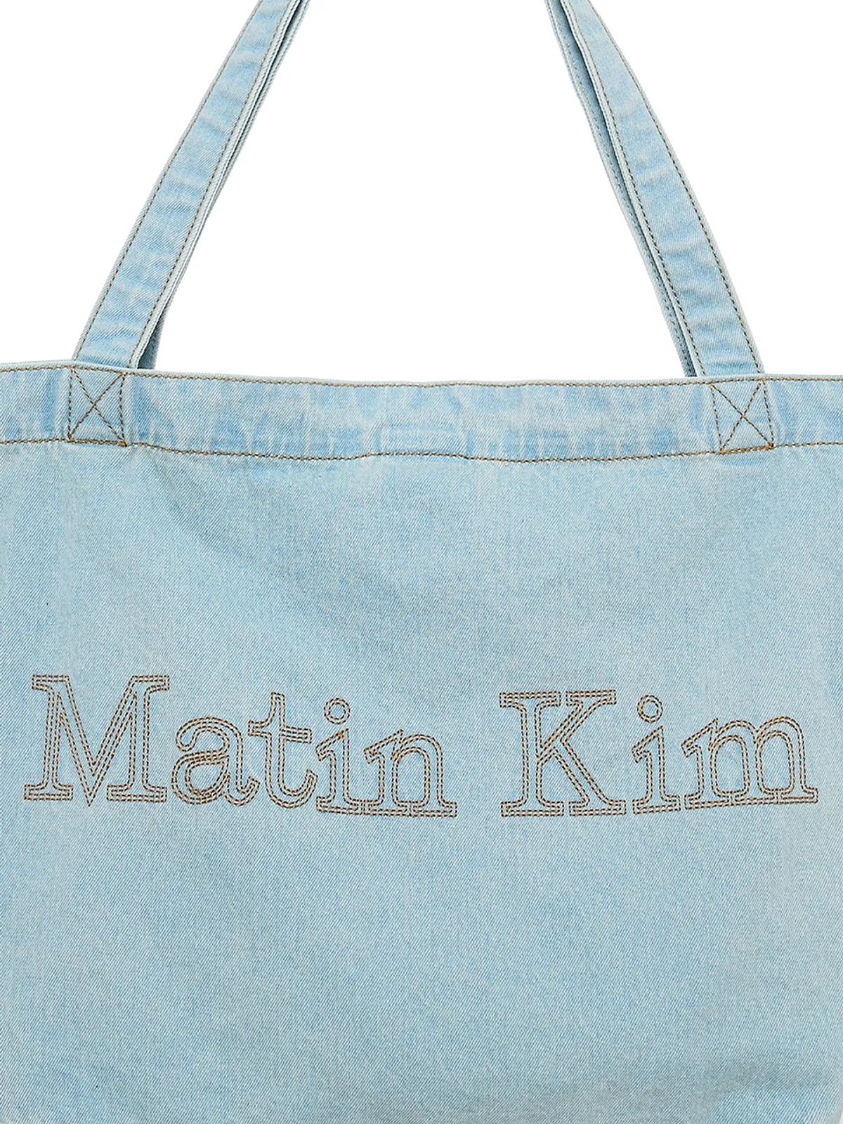 Matin Kim Stitch Denim Shoulder Bag - 3 colors