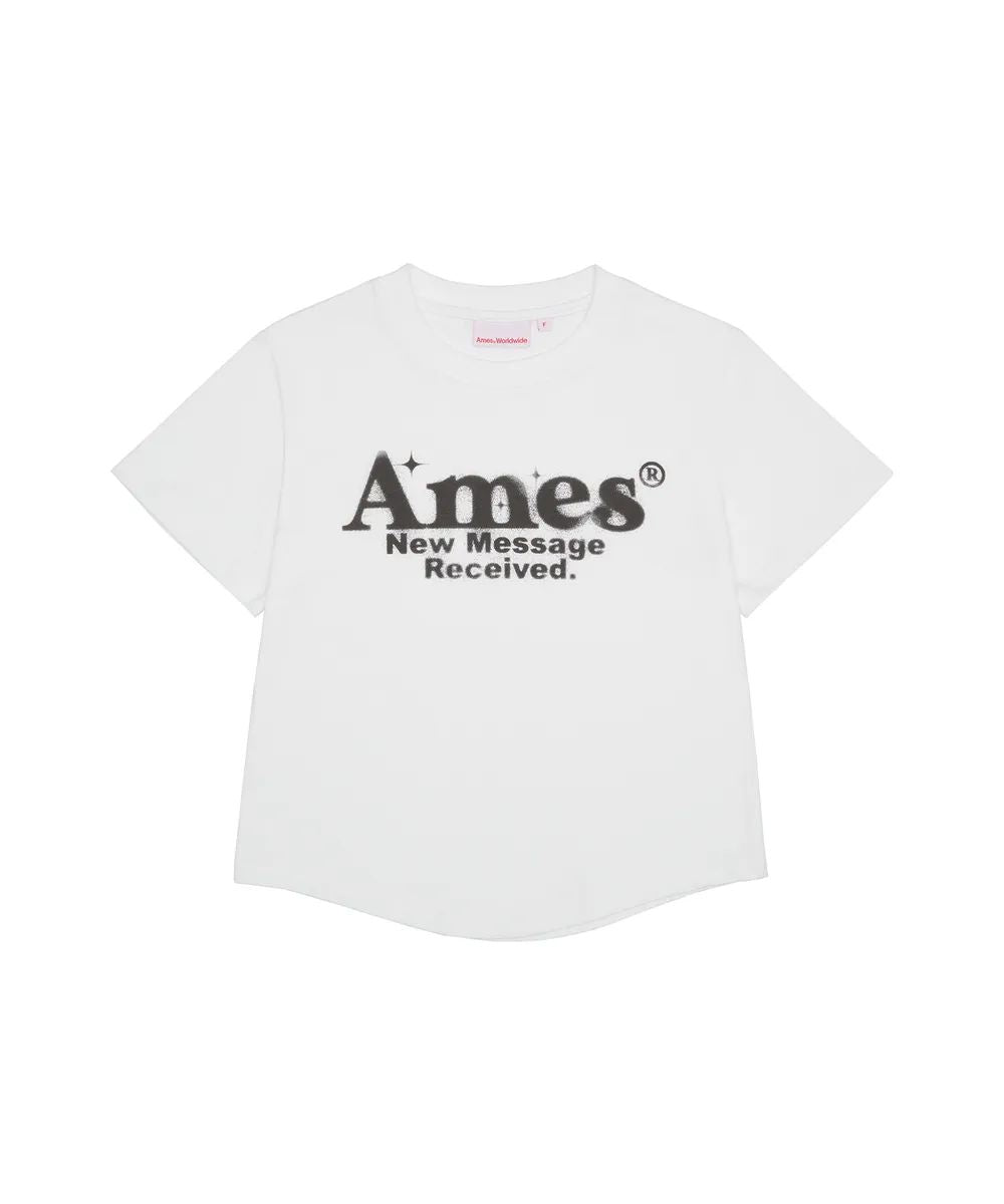 Ames Worldwide Round Hem Crop Tee - 7 colors